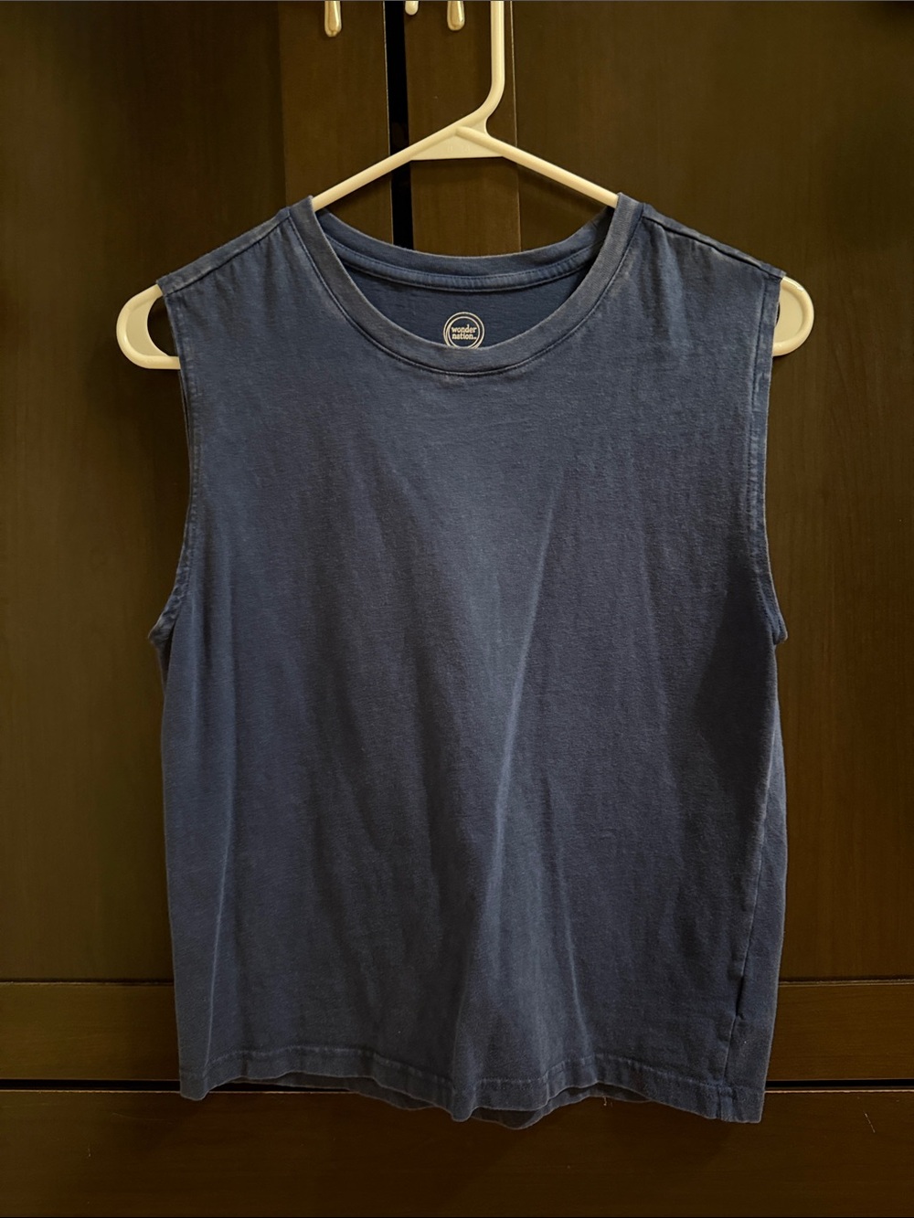 wonder nation Navy Crewneck Tee